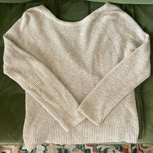 aerie open back sweater